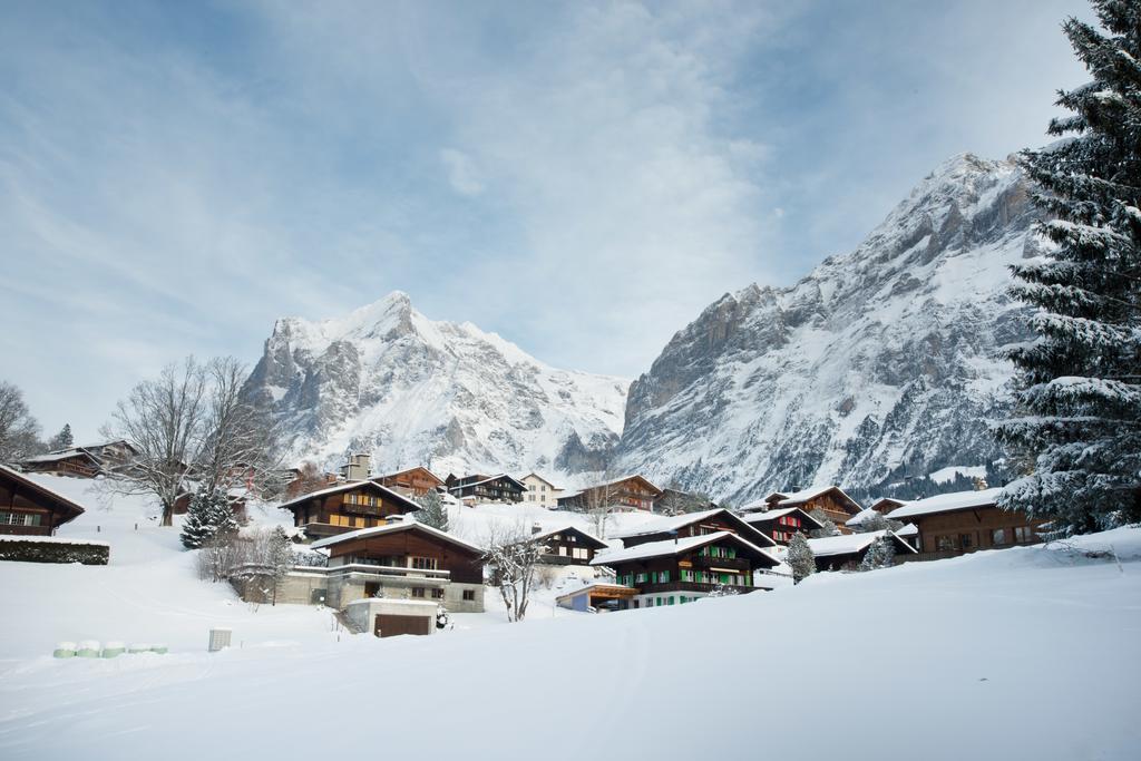 Mom - Alpine Boutique Apartments, Chalet Fagus, Terrace Studio Grindelwald Exterior photo